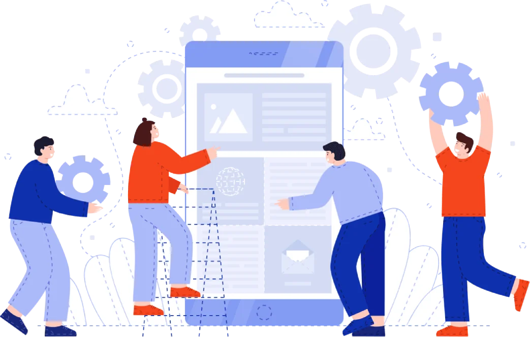 features section annimation